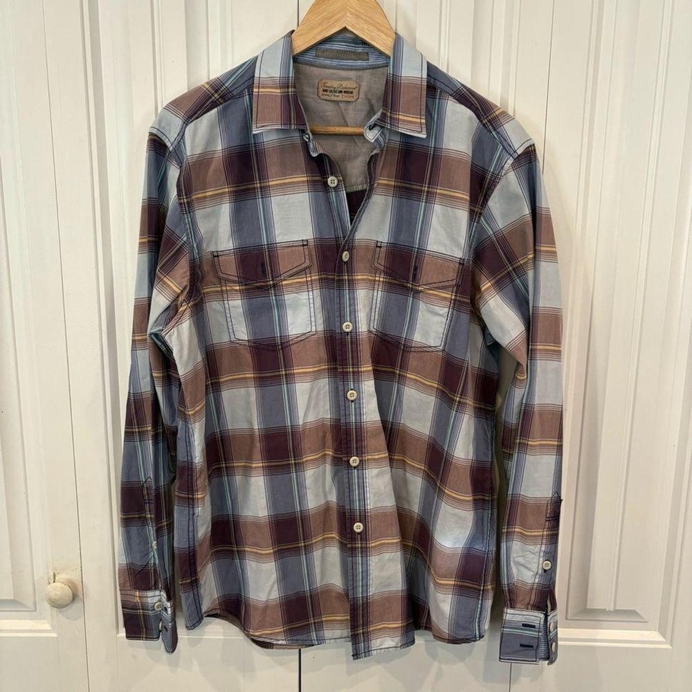 Tommy Bahama Multicolor Plaid Button-Down Shirt